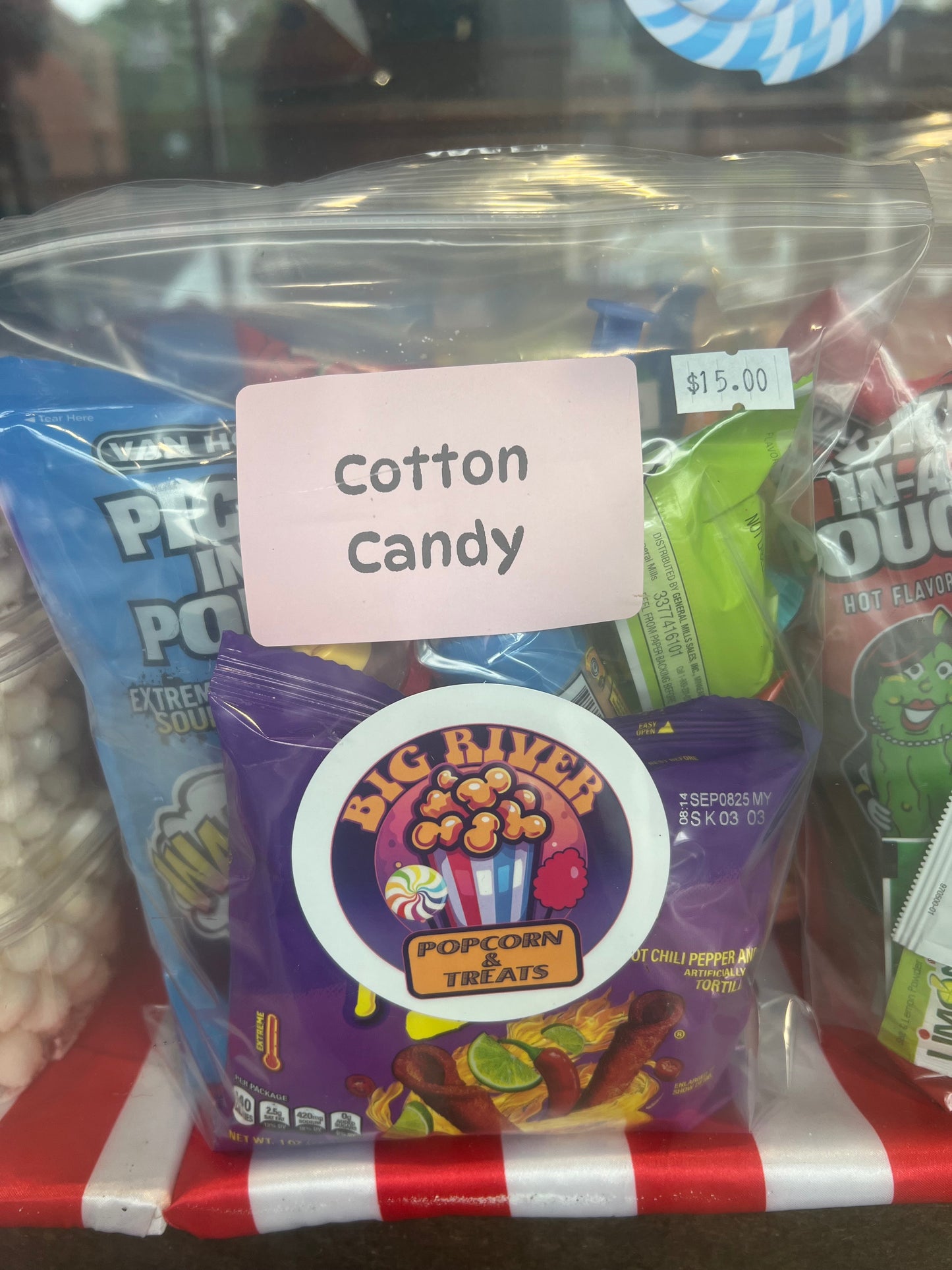 Blue Razz Cotton Candy Pickle Kit